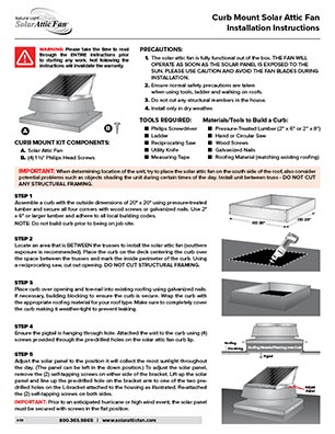 Natural Light Curb Mount SAF Install Thumb