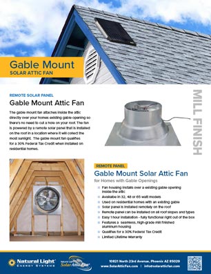 Natural Light Gable Mount Fan Spec Sheet Thumb