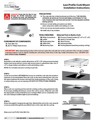 Natural Light Low Profile Curb Mount Install Thumb