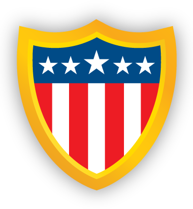 Made in USA shield logo