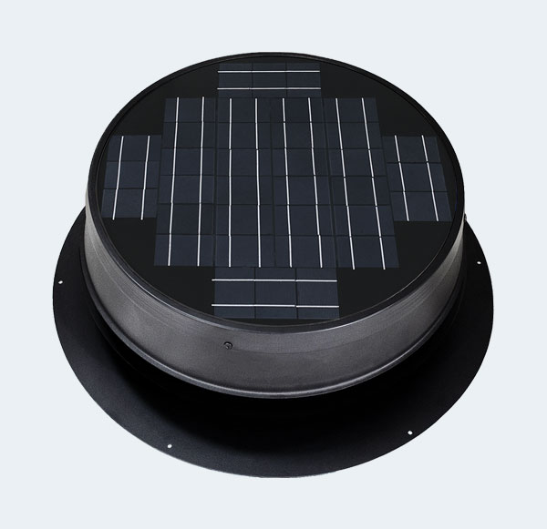 Natural Light 35 Watt Tile Profile Solar Attic Fan