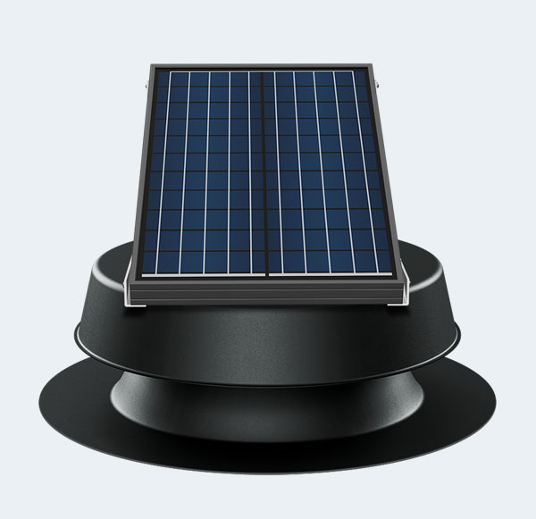 Natural Light Adjustable Panel Roof Mount 32 Watt Solar Attic Fan