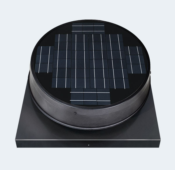 Natural Light 35 Watt Low Profile Curb Mount Solar Attic Fan