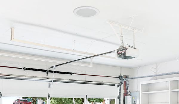 Natural Light garage vent kit installed on garage ceiling mobile